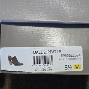 Franco Sarto Peat Leather Ankle Booties